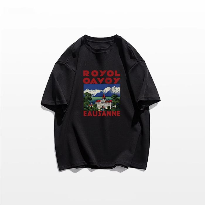 Design sense niche crew neck printed short-sleeved t-shirt women s spring summer 2025 new loose and thin simple top 3XL
Design sense niche crew neck printed short-sleeved t-shirt women s spring summer 2025 new loose and thin simple top 3XL