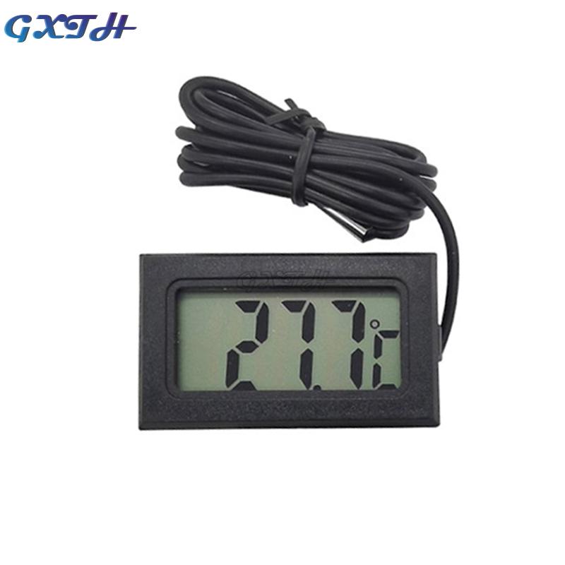 10PCS Mini LCD Digital Thermometer Temperature Sensor Thermo-hygrometer -50~100 Degree Refrigerator Thermometer With Probe чорний
10PCS Mini LCD Digital Thermometer Temperature Sensor Thermo-hygrometer -50~100 Degree Refrigerator Thermometer With Probe чорний