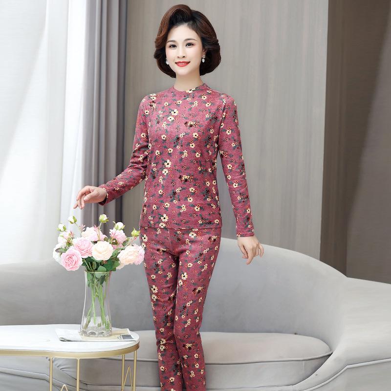 Женский теплый флисовый комплект нижнего белья: Уютный осенне-зимний базовый слой для людей среднего и пожилого возраста 2XL (40-50 kg) темно-красного
Женский теплый флисовый комплект нижнего белья: Уютный осенне-зимний базовый слой для людей среднего и пожилого возраста 2XL (40-50 kg) темно-красного