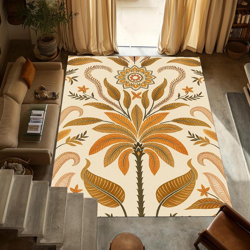 Palm Leaf Pattern Living Room Rug Carpet Home Decoration Non Slip Floor Mat Large Area Rug Nordic Style Modern Style 40X60CM
Palm Leaf Pattern Living Room Rug Carpet Home Decoration Non Slip Floor Mat Large Area Rug Nordic Style Modern Style 40X60CM