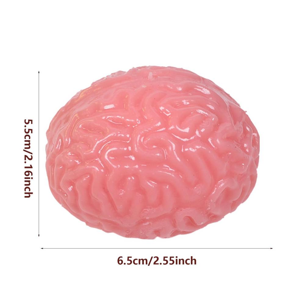 Realistic Antistress Toys Novelty Brain Toy Squeezable Relieve Stress Ball Squishy Brain Toy Halloween Decor
Realistic Antistress Toys Novelty Brain Toy Squeezable Relieve Stress Ball Squishy Brain Toy Halloween Decor