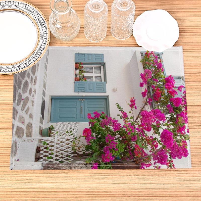 Flowers on The Wall Placemat Linen Fabric Table Mats Family Dinner Tableware Kitchen Table Mat 30X45cm 2pcs 30x45cm
Flowers on The Wall Placemat Linen Fabric Table Mats Family Dinner Tableware Kitchen Table Mat 30X45cm 2pcs 30x45cm