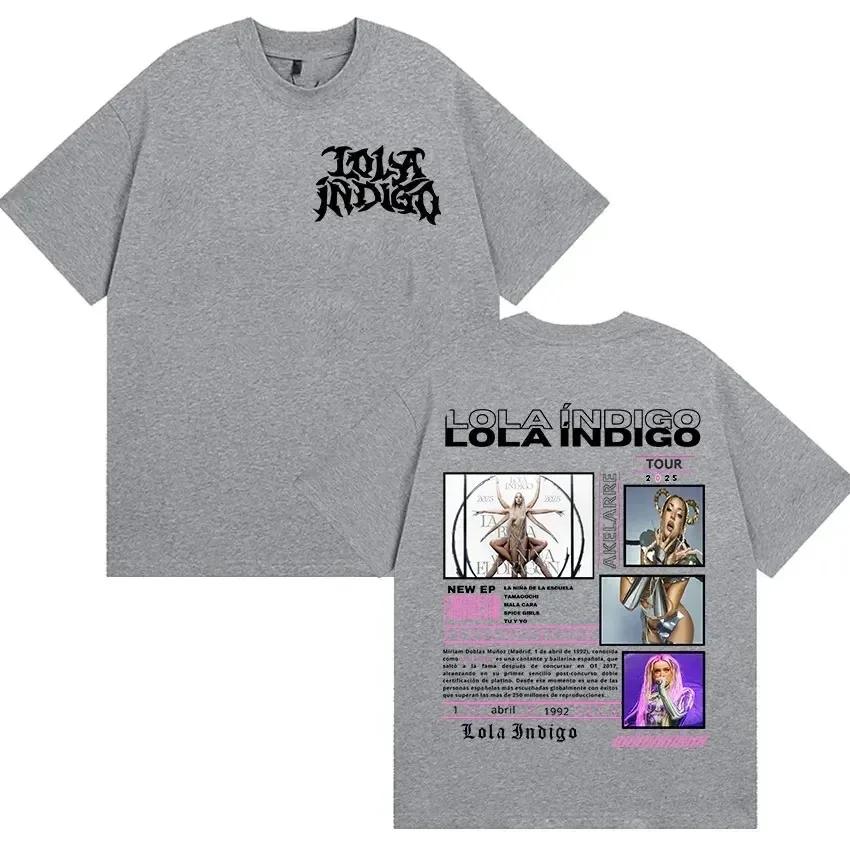 Lola Indigo 2026 Tour Double-Sided Oversized T-Shirt_ Gothic Typography Brand Logo on Front + Back Panel with Tour 2026 Label XXXL білий
Lola Indigo 2026 Tour Double-Sided Oversized T-Shirt_ Gothic Typography Brand Logo on Front + Back Panel with Tour 2026 Label XXXL білий