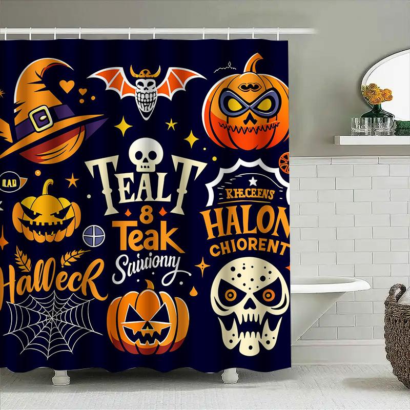 1Pchalloween Skull Print Shower Curtain Cute Spooky Decor For Bathroom Kids Room 150X180Cm W60H190(CM)-1 Pcs
1Pchalloween Skull Print Shower Curtain Cute Spooky Decor For Bathroom Kids Room 150X180Cm W60H190(CM)-1 Pcs