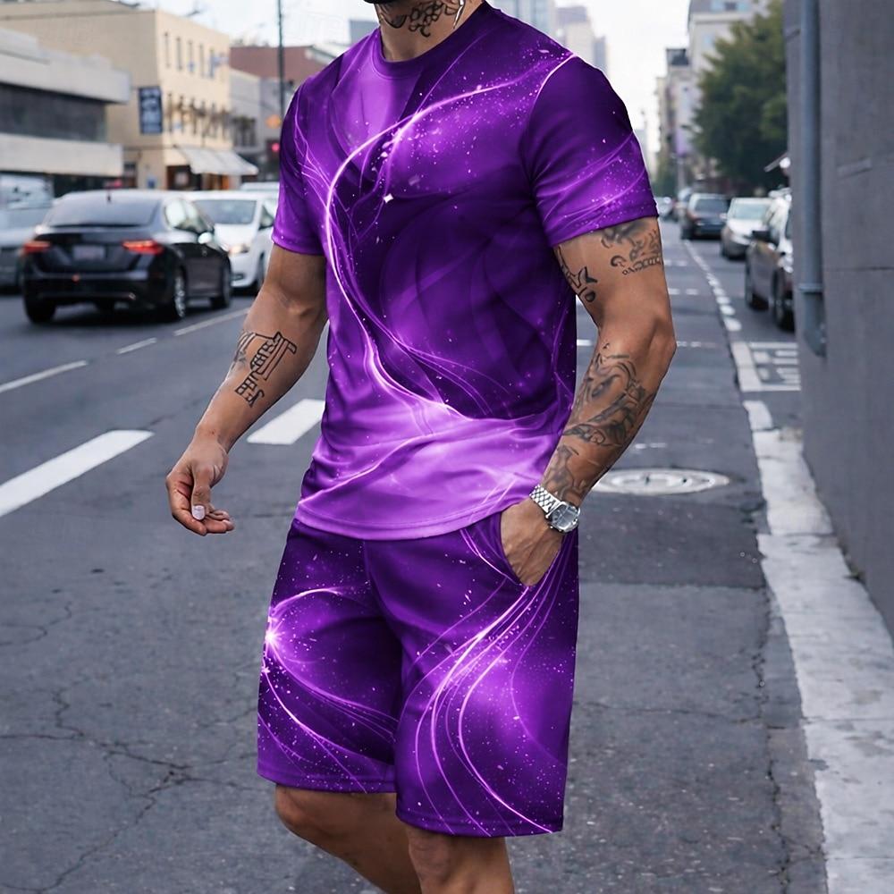 Men s Geometic 2pcs Tees sets Summer Tops Short Sleeve Short Pants Crew Neck Sport Casual Trendy Outdoor Vacation Going out 3D Print XL
Men s Geometic 2pcs Tees sets Summer Tops Short Sleeve Short Pants Crew Neck Sport Casual Trendy Outdoor Vacation Going out 3D Print XL