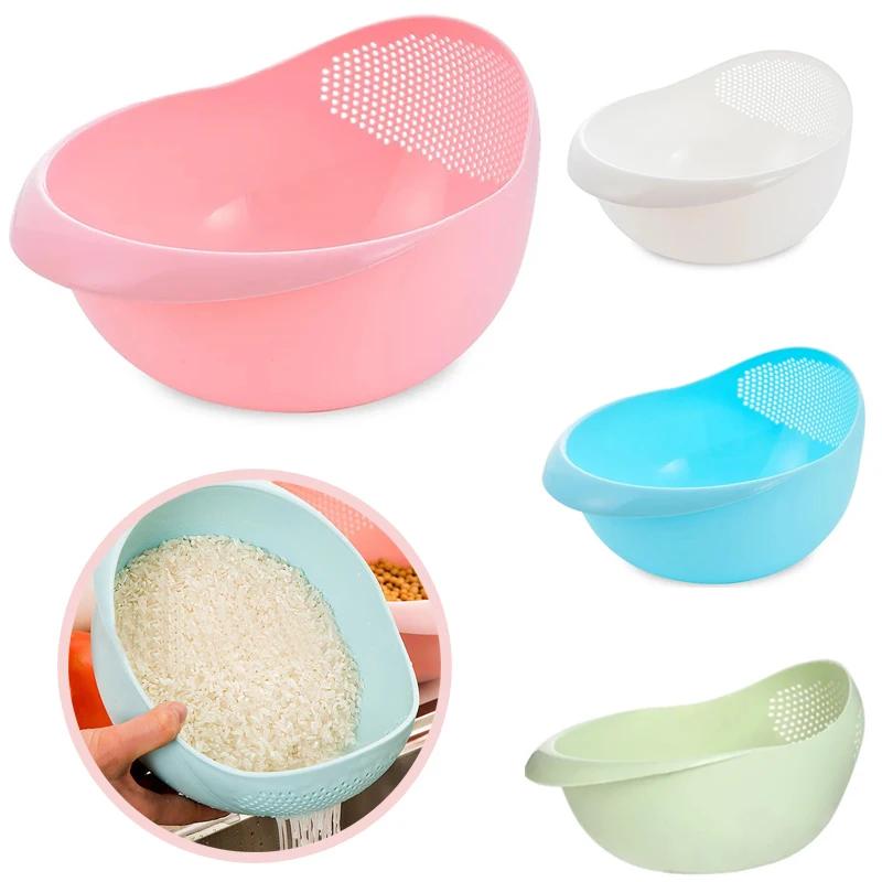 Plastic Colander with Handle Rice Useful Bowl Strainer Vegetable Sieve Strain Basket Sink Drain Kitchen Asscssories for Home-use
Plastic Colander with Handle Rice Useful Bowl Strainer Vegetable Sieve Strain Basket Sink Drain Kitchen Asscssories for Home-use