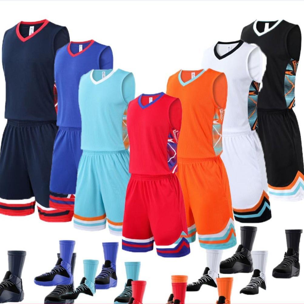 Summer College Student Tank & Short Sleeve Basketball Uniform for Outdoor Training and Fitness XS
Summer College Student Tank & Short Sleeve Basketball Uniform for Outdoor Training and Fitness XS
