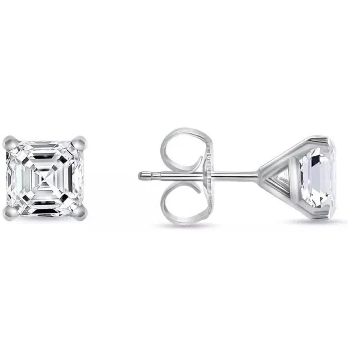 Jewels Prim 4 Ct Asscher Cut Diamond Stud Earrings 14K White Gold Martini Push Earrings For Women s Best Regular Wear Jewellery 15MM серебряный
Jewels Prim 4 Ct Asscher Cut Diamond Stud Earrings 14K White Gold Martini Push Earrings For Women s Best Regular Wear Jewellery 15MM серебряный