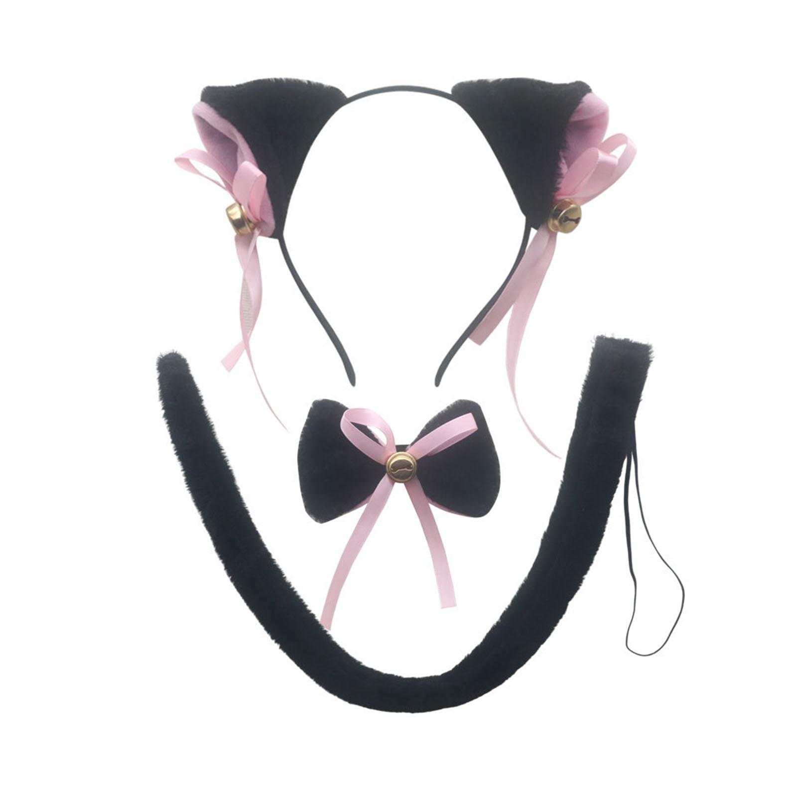 Cat Cosplay Costume Accessories Plush Ear Headband/Tail/Gloves Clothing Set for Girls Cosplay Halloween Party Supplies B
Cat Cosplay Costume Accessories Plush Ear Headband/Tail/Gloves Clothing Set for Girls Cosplay Halloween Party Supplies B