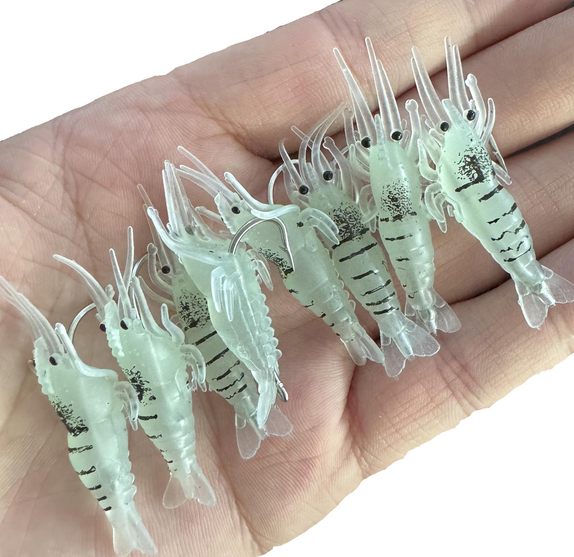 Loyaa Artificial Bait - 4 Cm Small Shrimp with Night Light and Magnetic Hook - Suitable for Catching All Kinds of Fish At Night.
Loyaa Artificial Bait - 4 Cm Small Shrimp with Night Light and Magnetic Hook - Suitable for Catching All Kinds of Fish At Night.