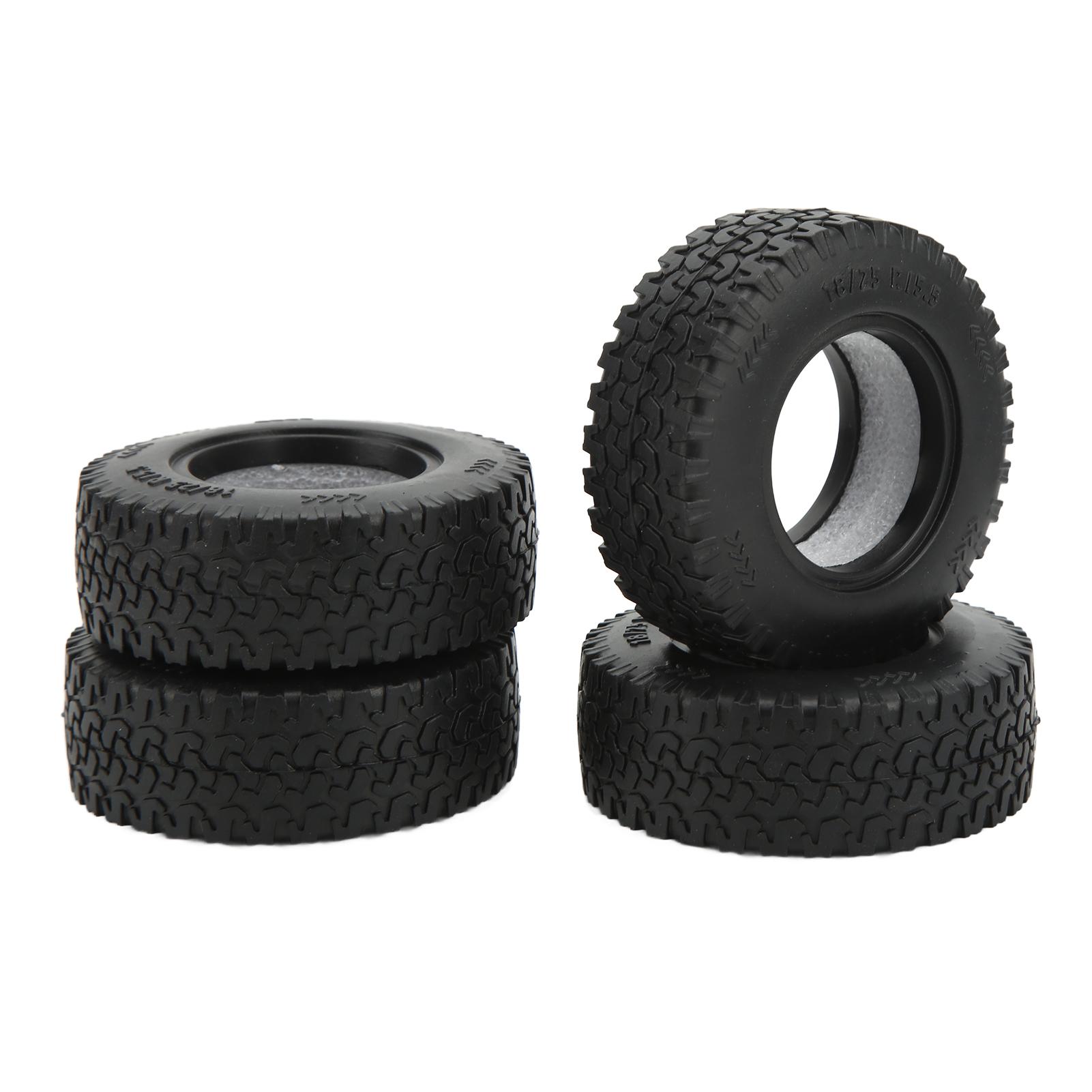 4Pcs 1.55 Inch Soft Rubber Wheel Tires for Tamiya CC01 LC70 LC80 118 Air UTB18 Capra Remote
4Pcs 1.55 Inch Soft Rubber Wheel Tires for Tamiya CC01 LC70 LC80 118 Air UTB18 Capra Remote