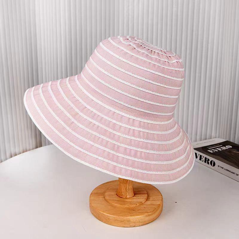 Літні капелюхи для жінок Капелюх-відро Смугастий Складний Капелюх рибалки Для вулиці Повсякденний Захист від сонця Капелюх від сонця з широкими полями Жіночий Новий Корея 56-58CM рожевий
Літні капелюхи для жінок Капелюх-відро Смугастий Складний Капелюх рибалки Для вулиці Повсякденний Захист від сонця Капелюх від сонця з широкими полями Жіночий Новий Корея 56-58CM рожевий