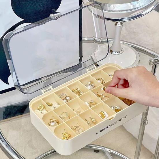 Прозрачная шкатулка для драгоценностей с ручкой, двухслойная, с несколькими отделениями, пыленепроницаемая, влагозащищенная, ожерелья, серьги, органайзер для ювелирных изделий
Прозрачная шкатулка для драгоценностей с ручкой, двухслойная, с несколькими отделениями, пыленепроницаемая, влагозащищенная, ожерелья, серьги, органайзер для ювелирных изделий