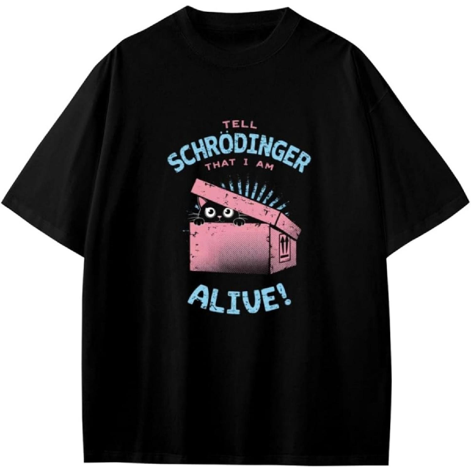 Funny Schrö-Dinger Black Cat Anime Gift Girls Boys Teens T-Shirt XXXXXL різнокольоровий
Funny Schrö-Dinger Black Cat Anime Gift Girls Boys Teens T-Shirt XXXXXL різнокольоровий