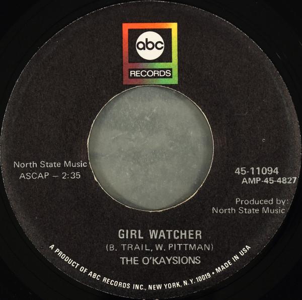 7-дюймовая пластинка O KAYSIONS - Girl Watcher 4511094 ABC Records 1968 США Соул/Фанк Б/У
7-дюймовая пластинка O KAYSIONS - Girl Watcher 4511094 ABC Records 1968 США Соул/Фанк Б/У