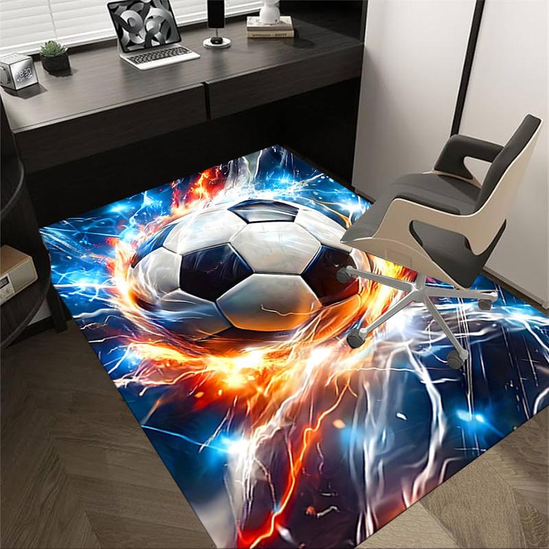 1PC Soccer ball Fire Non-Slip Floor Carpet Compatible for Office&Living Room&Bedroom&Dining room - Soft & Pattern, Vibrant Colors-H0388 60cm by 90cm
1PC Soccer ball Fire Non-Slip Floor Carpet Compatible for Office&Living Room&Bedroom&Dining room - Soft & Pattern, Vibrant Colors-H0388 60cm by 90cm