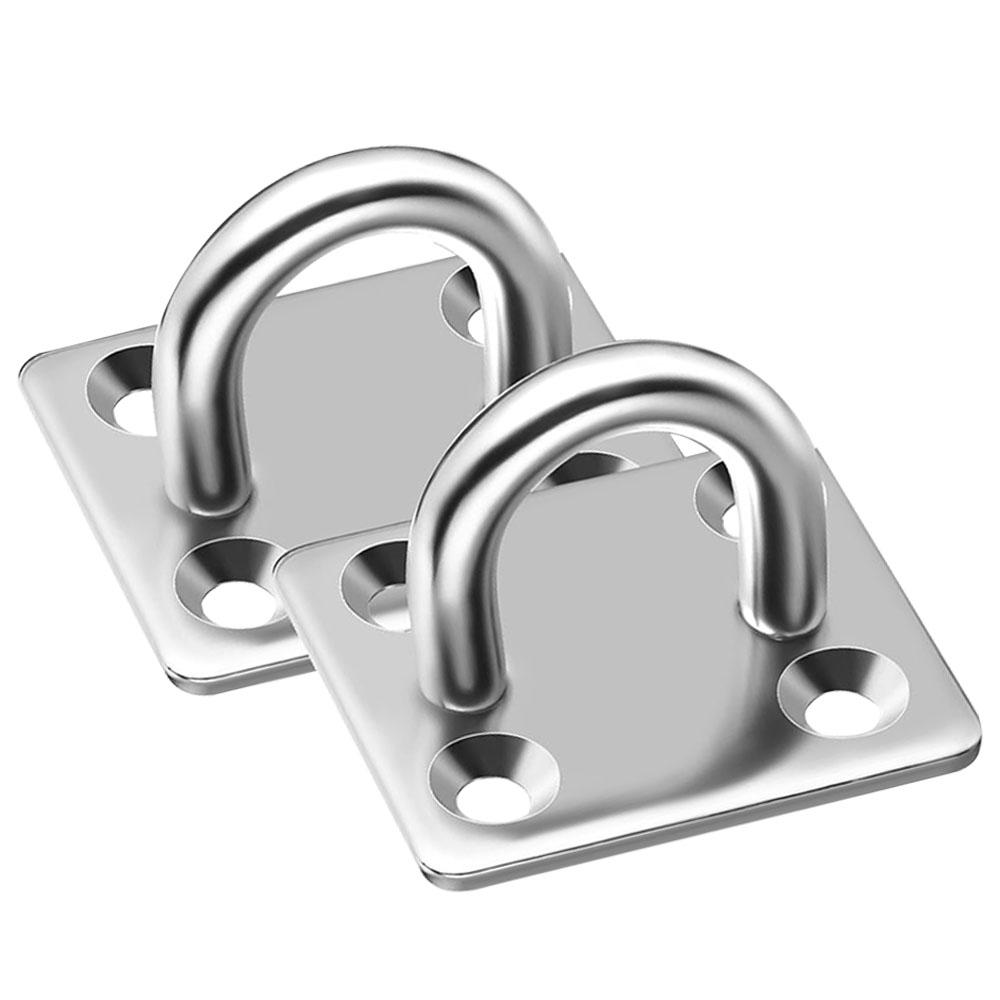 1-10PCS Wall Mounting Hook Pad Eye Plates Marine Hardware Multifunctional Wall Mount Hooks for Exercise Resistance Bands Swing 1-PCS
1-10PCS Wall Mounting Hook Pad Eye Plates Marine Hardware Multifunctional Wall Mount Hooks for Exercise Resistance Bands Swing 1-PCS