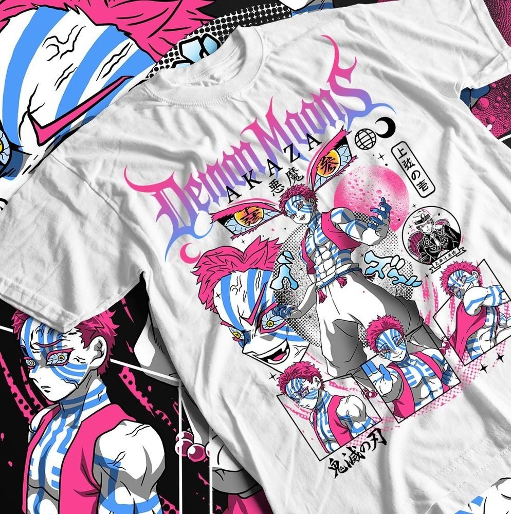 Demon Slayer Tanjiro T-Shirt, Akaza Kimetsu no Yaiba Unisex Tee, Black Top All L
Demon Slayer Tanjiro T-Shirt, Akaza Kimetsu no Yaiba Unisex Tee, Black Top All L