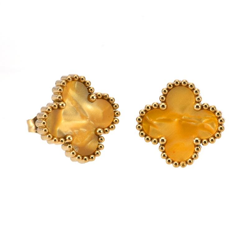 Усовершенствованный титановый стальной гвоздь Lucky Clover Earnail Female Shell 13MM Electric 18K Non-blending Ear Accessories 18K
Усовершенствованный титановый стальной гвоздь Lucky Clover Earnail Female Shell 13MM Electric 18K Non-blending Ear Accessories 18K