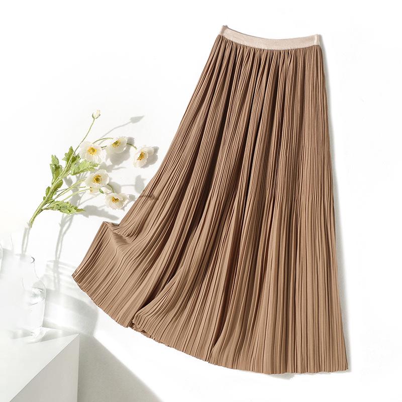 Women s 2025 High-Density A-Line Pleated Skirt: Spring/Summer Mid-Length, Large Swing, Petite Fit. Small хаки
Women s 2025 High-Density A-Line Pleated Skirt: Spring/Summer Mid-Length, Large Swing, Petite Fit. Small хаки
