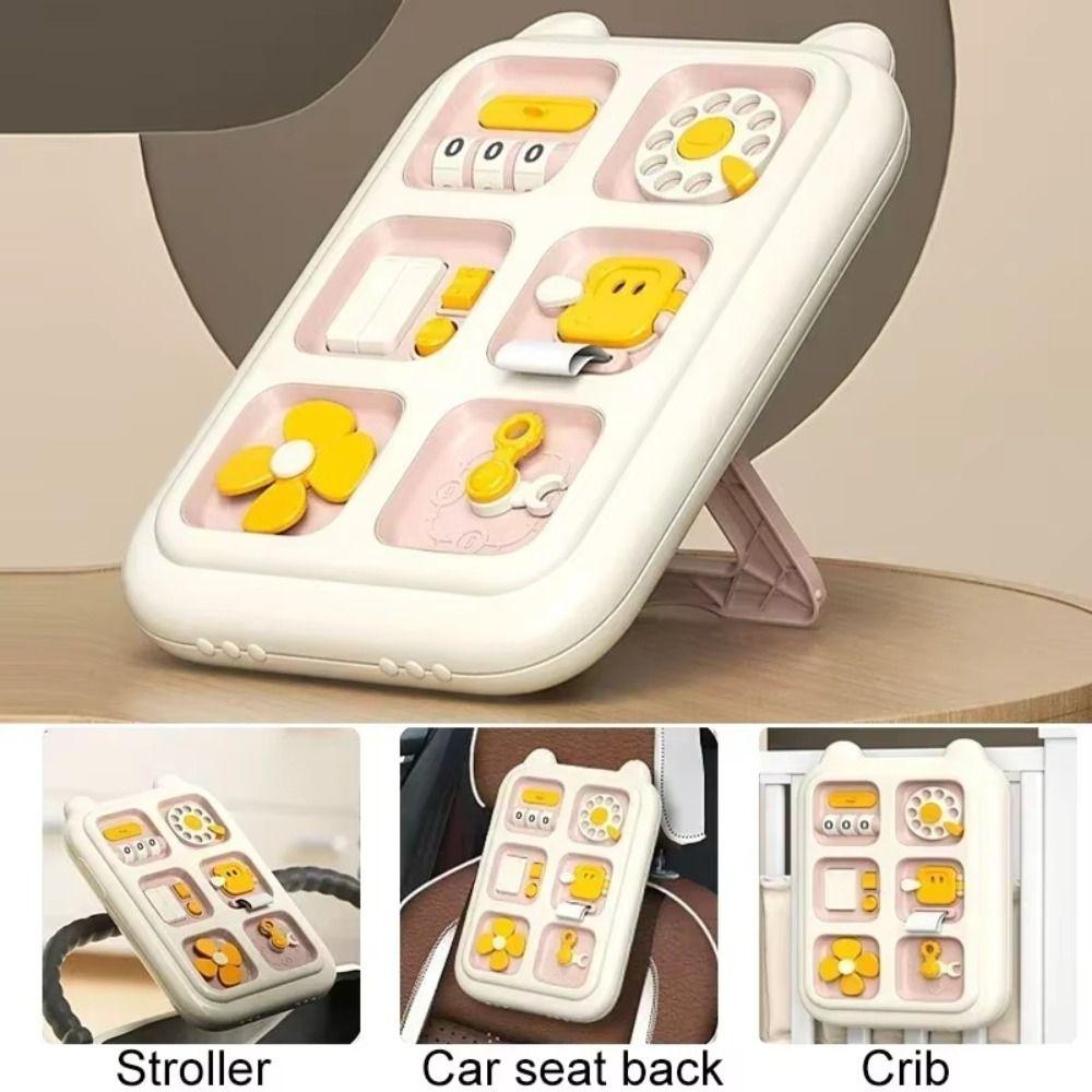 Plastic 6 in 1 Busy Board Puzzle Toy Sensory Early Education Toys Children Girls Boys Style A
Plastic 6 in 1 Busy Board Puzzle Toy Sensory Early Education Toys Children Girls Boys Style A