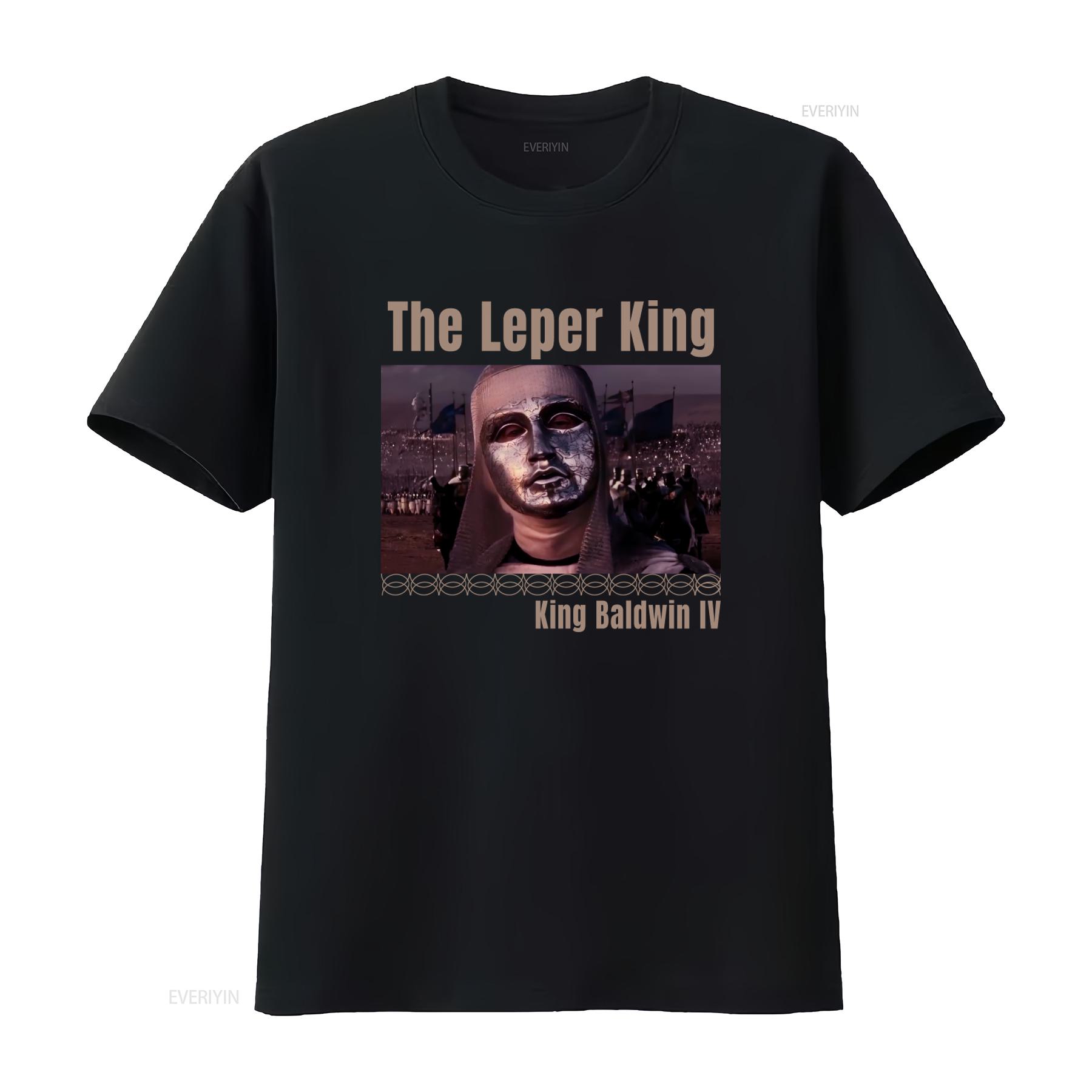 King Baldwin IV The Leper Ultra Cotton T shirt vintage Washed Unisex designer clothes homme Soft Top For Everyday Wear Stylish 4XL
King Baldwin IV The Leper Ultra Cotton T shirt vintage Washed Unisex designer clothes homme Soft Top For Everyday Wear Stylish 4XL