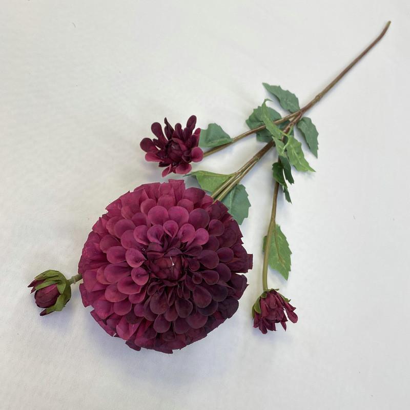 Fushou Dahlia Artificial Flower For Home Decor And Photography Props Deep Purple
Fushou Dahlia Artificial Flower For Home Decor And Photography Props Deep Purple