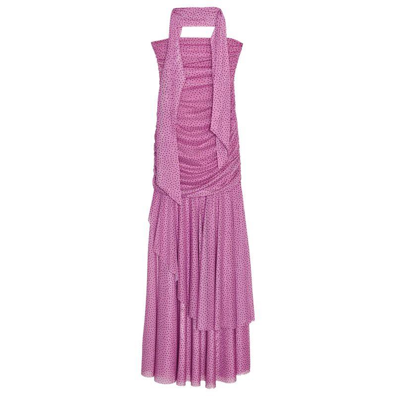 Zaprha 2025 Summer New French style Scarf Ribbon Design Polka Dot Pleat Tube Top Dress 5039228 Pink L
Zaprha 2025 Summer New French style Scarf Ribbon Design Polka Dot Pleat Tube Top Dress 5039228 Pink L