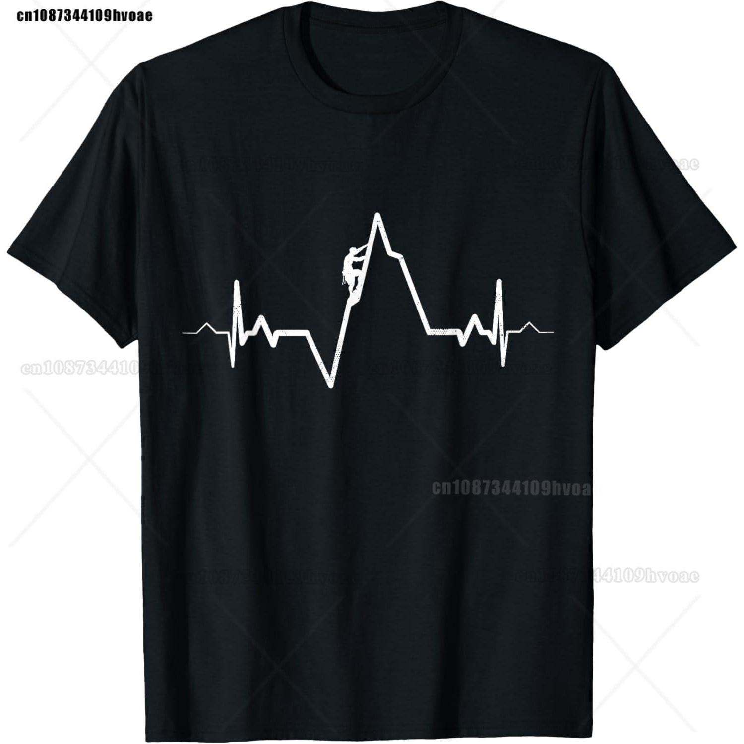 Climbing TShirt Heartbeat Rock Mountain Bouldering Gift TShirt XXXXXL чорний
Climbing TShirt Heartbeat Rock Mountain Bouldering Gift TShirt XXXXXL чорний