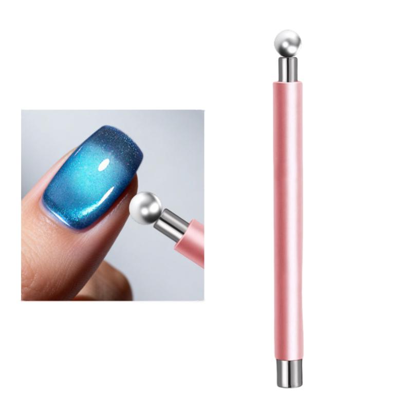 Nail Art Magnetic Stick Dual-Ended Cat Eye Manicure Magnet Rod Cylindrical Nail Pen with Beads Nail DIY Tool for Salon Home Use розовый
Nail Art Magnetic Stick Dual-Ended Cat Eye Manicure Magnet Rod Cylindrical Nail Pen with Beads Nail DIY Tool for Salon Home Use розовый