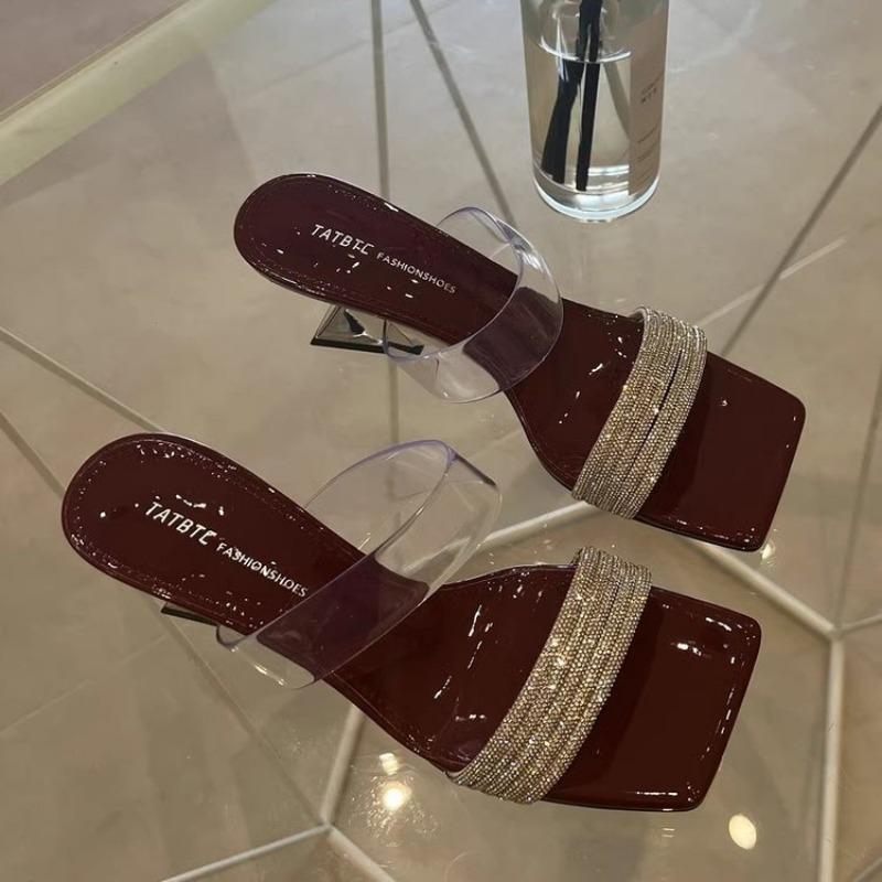 Цельные туфли Толстый каблук Шлепанцы с открытым носком Квадратный носок Стразы Вьетнамки Высокие каблуки 37 красный
Цельные туфли Толстый каблук Шлепанцы с открытым носком Квадратный носок Стразы Вьетнамки Высокие каблуки 37 красный