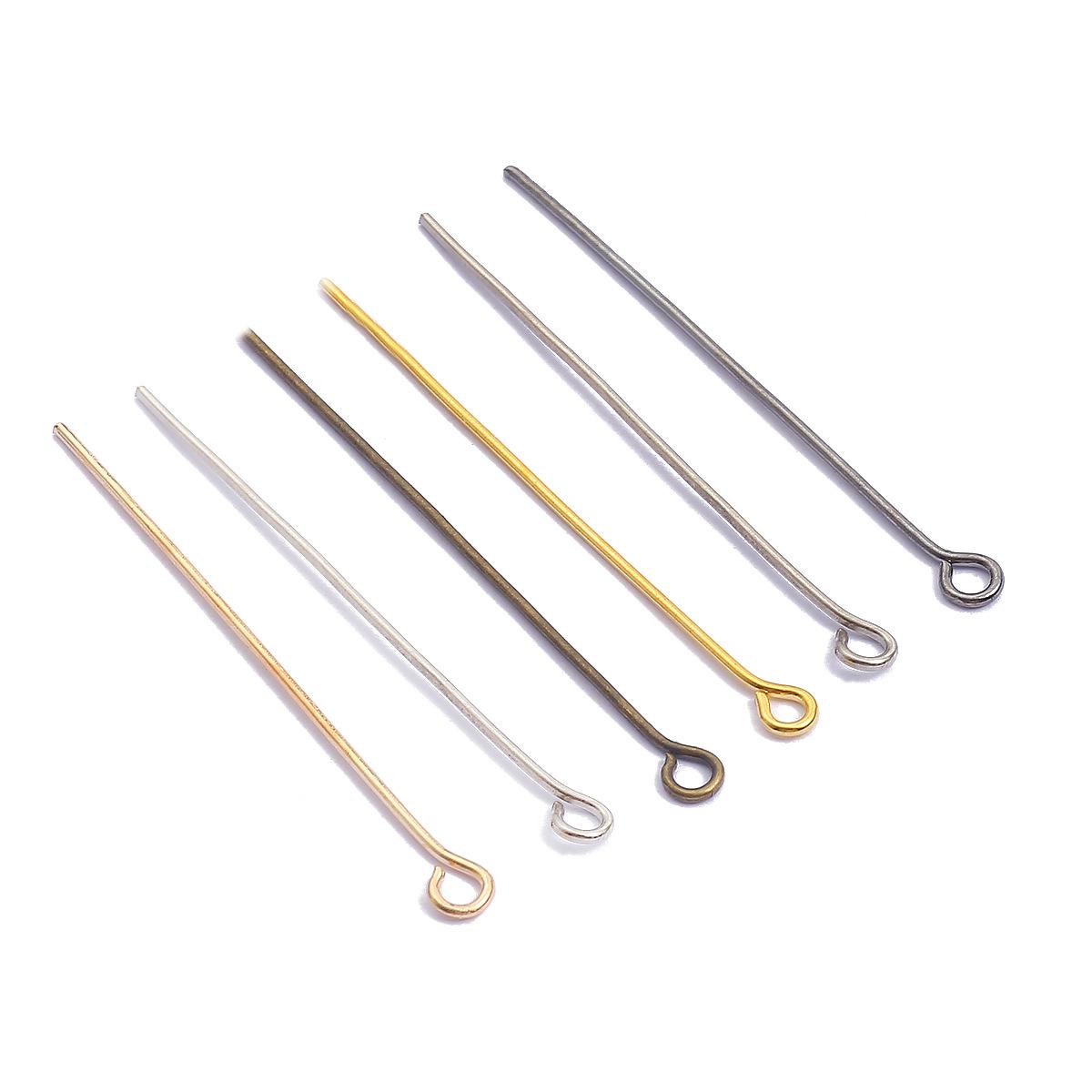 Iron 9-Pin Beading DIY Handmade Jewelry Accessories for Necklaces, Bracelets, Earrings, and Pendants 16mm 200 pieces/bag approx. 13.2g
Iron 9-Pin Beading DIY Handmade Jewelry Accessories for Necklaces, Bracelets, Earrings, and Pendants 16mm 200 pieces/bag approx. 13.2g