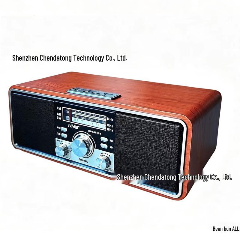 NS-6681 Retro Wooden Bluetooth Speaker: Home Use, Dual Speakers, Card Slot, Radio, Subwoofer Audio. Червоне дерево
NS-6681 Retro Wooden Bluetooth Speaker: Home Use, Dual Speakers, Card Slot, Radio, Subwoofer Audio. Червоне дерево