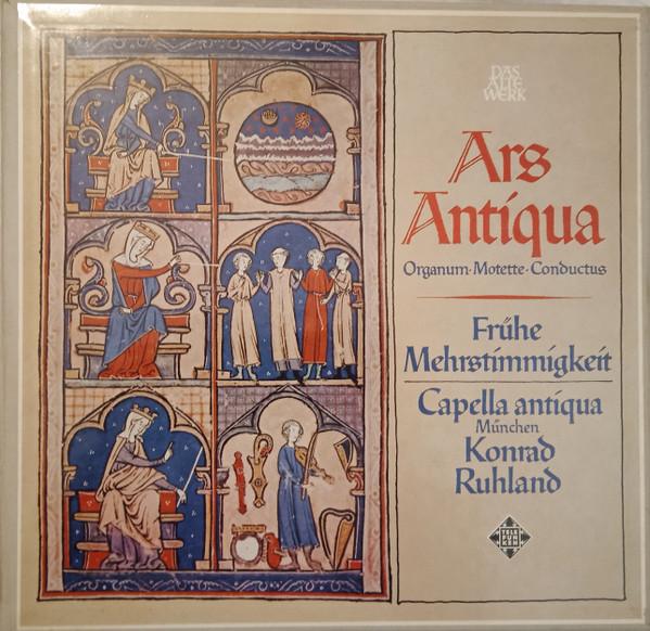 LP Record CAPELLA ANTIQUA MNCHEN Ars Antiqua Organum Motette C SAWT953031B Telefunken 1969 Germany Classical Used
LP Record CAPELLA ANTIQUA MNCHEN Ars Antiqua Organum Motette C SAWT953031B Telefunken 1969 Germany Classical Used