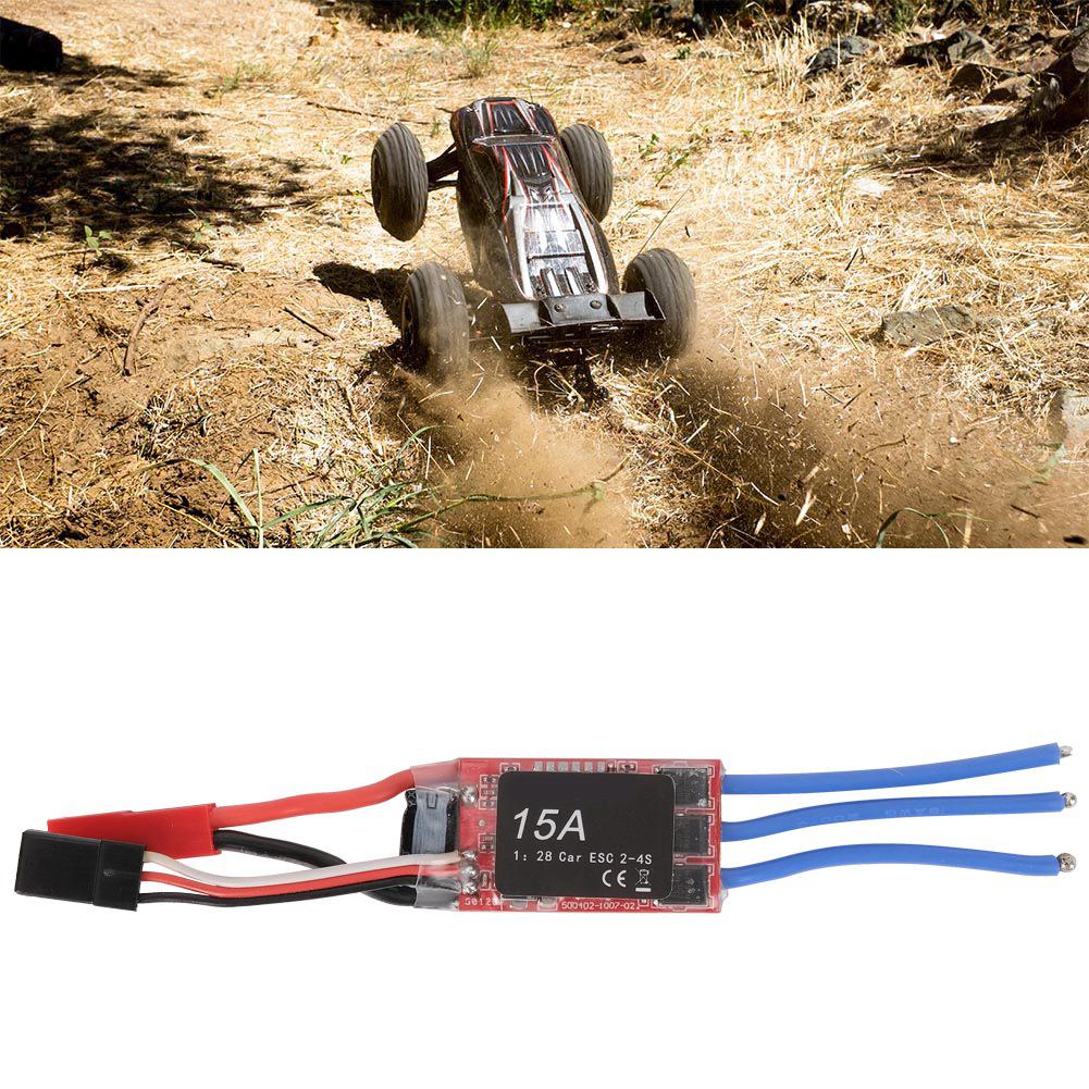 15A 24S ESC Electronic Speed Controller Accessory for 1/28 1/24 RC Car Model
15A 24S ESC Electronic Speed Controller Accessory for 1/28 1/24 RC Car Model