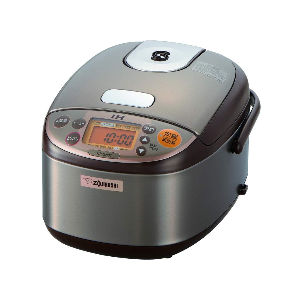 Рисоварка Zojirushi 3 чашки типу IH Extreme Cooking Black Maru Thick Pot Single Living Stainless Steel Brown NP-GH05-XT
Рисоварка Zojirushi 3 чашки типу IH Extreme Cooking Black Maru Thick Pot Single Living Stainless Steel Brown NP-GH05-XT