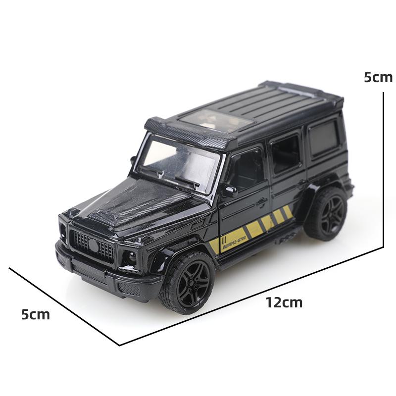 Bagged / 1/36 scale replica G800 pullback off-road toy car, children s toy, die-cast metal, three doors that can be opened.
Bagged / 1/36 scale replica G800 pullback off-road toy car, children s toy, die-cast metal, three doors that can be opened.
