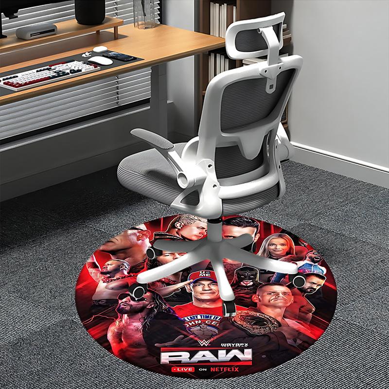 WWE RAW Chair mat Round Rug-Office carpet, Machine Washable, Non-slip, Suitable for Living Rooms, Bedrooms, Entryways, and Holiday-themed De 80cm by 80cm
WWE RAW Chair mat Round Rug-Office carpet, Machine Washable, Non-slip, Suitable for Living Rooms, Bedrooms, Entryways, and Holiday-themed De 80cm by 80cm