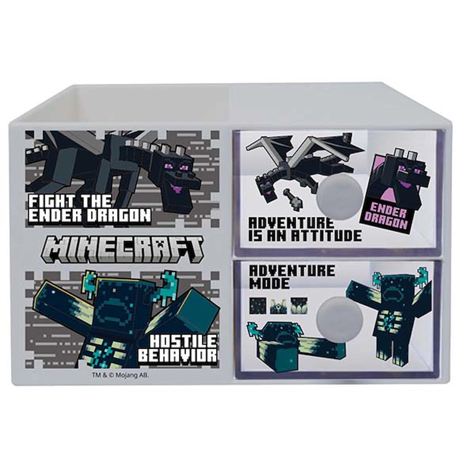 K Company Minecraft Plastic Chest with Pen Ender Dragon x W14 x Stand, & Warden, CPS-MCT-EW, H8.9 D10.1cm
K Company Minecraft Plastic Chest with Pen Ender Dragon x W14 x Stand, & Warden, CPS-MCT-EW, H8.9 D10.1cm