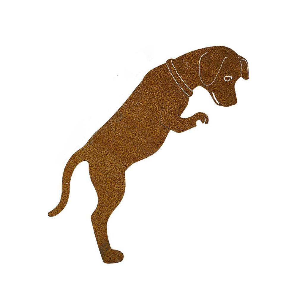 Vintage Metal Dog Garden Statue Rustic Rusty Finish Dog Pot Hugger Decor Iron Art Sturdy Base Cat Lawn Ornament
Vintage Metal Dog Garden Statue Rustic Rusty Finish Dog Pot Hugger Decor Iron Art Sturdy Base Cat Lawn Ornament