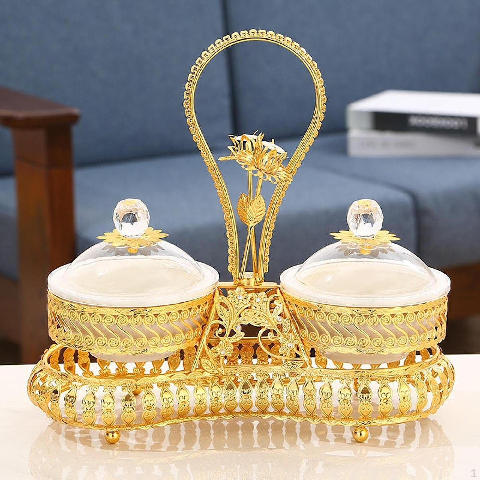 Элегантный сервировочный набор с закрытой банкой для особых случаев
Элегантный сервировочный набор с закрытой банкой для особых случаев