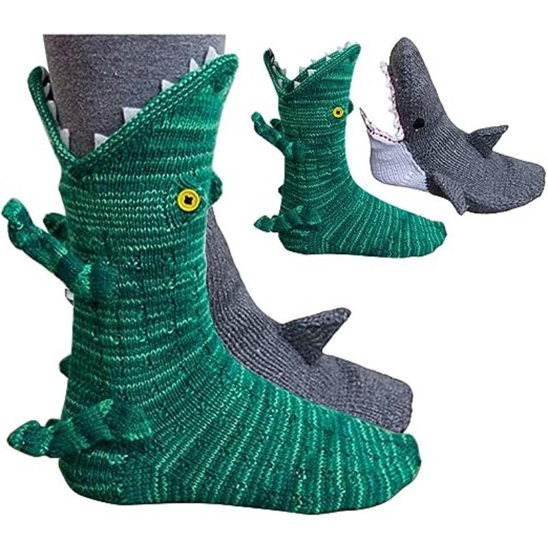 Calcetines de punto de cocodrilo унисекс с формой лагарто, Calcetines para el suelo, Calidos, gruesos, учтивые, повседневные
Calcetines de punto de cocodrilo унисекс с формой лагарто, Calcetines para el suelo, Calidos, gruesos, учтивые, повседневные