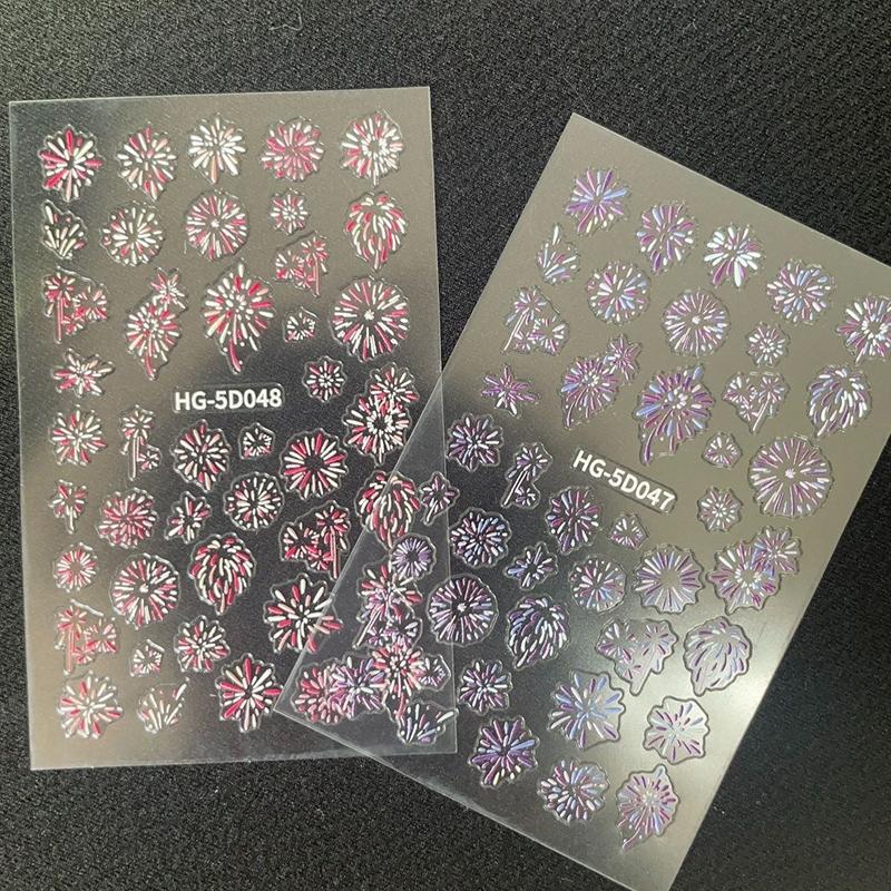 1Pc Laser Firework Nail Stickers 3D Self-Adhesive Blooming Fireworks Nail Art Decals New Year Firework Design Nail Slider 10*8Cm 1
1Pc Laser Firework Nail Stickers 3D Self-Adhesive Blooming Fireworks Nail Art Decals New Year Firework Design Nail Slider 10*8Cm 1