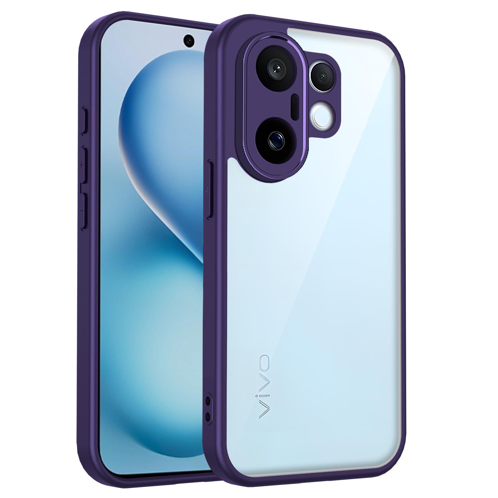 Чехол для Vivo X200 FE V2503 Гальванизированный силиконовый бампер Противоударная прозрачная задняя крышка Жесткий матовый чехол для телефона для Vivo X200 FE X200FE V2503 Pc + tpu&vivo X200 FE фиолетовый
Чехол для Vivo X200 FE V2503 Гальванизированный силиконовый бампер Противоударная прозрачная задняя крышка Жесткий матовый чехол для телефона для Vivo X200 FE X200FE V2503 Pc + tpu&vivo X200 FE фиолетовый