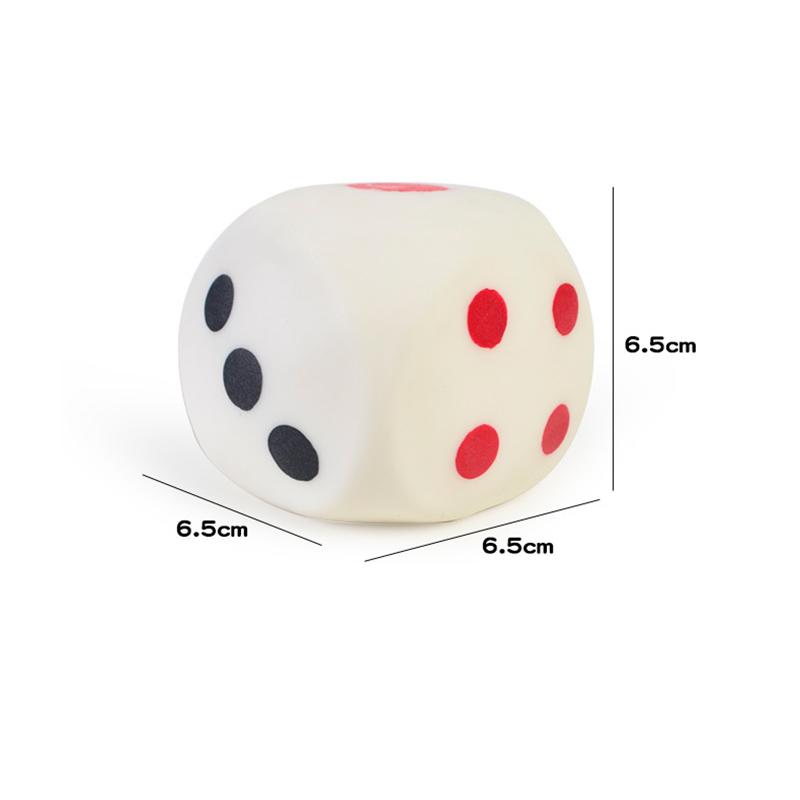 2.56 Squishies Dice Kawaii Soft Slow Rising Large 6-Sided Dice With Dots Stress Relief Kids Toys Collection Decorative Props
2.56 Squishies Dice Kawaii Soft Slow Rising Large 6-Sided Dice With Dots Stress Relief Kids Toys Collection Decorative Props