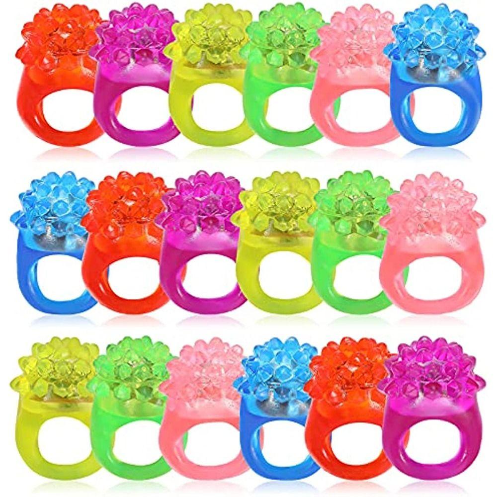 Party Favors Strawberry Flashing Finger Ring Rubber Glowing Ring Light Up Rings White Led Ring разноцветный
Party Favors Strawberry Flashing Finger Ring Rubber Glowing Ring Light Up Rings White Led Ring разноцветный