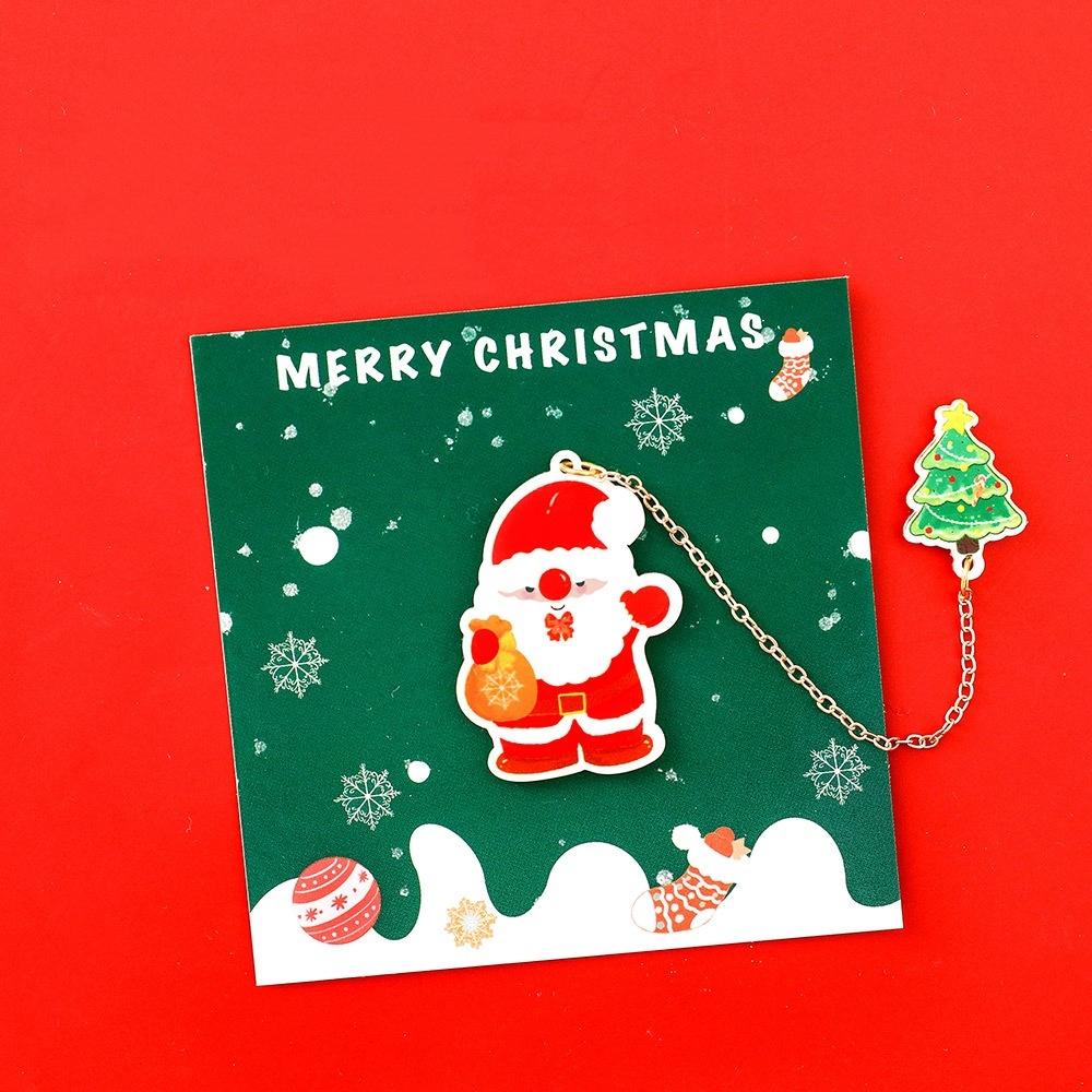 Christmas Bookmark Charming Kawaii Book Page Marker Pendant Bookmark High-Quality Metal Bookmark For Home Reading Classroom
Christmas Bookmark Charming Kawaii Book Page Marker Pendant Bookmark High-Quality Metal Bookmark For Home Reading Classroom