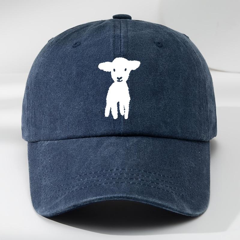 Cartoon goat print outdoor men s washed baseball cap, used duckbill cap, sports and leisure sun hat Adjustable
Cartoon goat print outdoor men s washed baseball cap, used duckbill cap, sports and leisure sun hat Adjustable