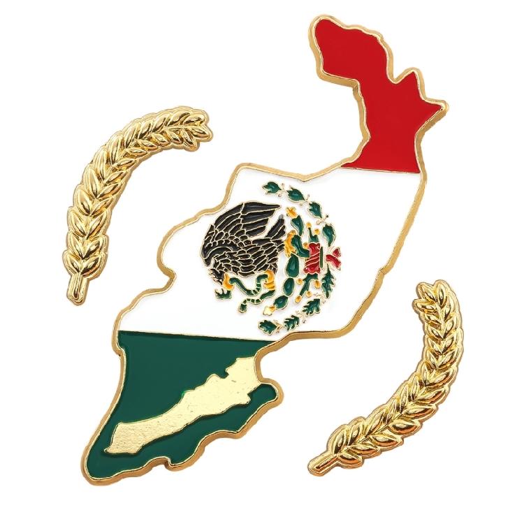 Mexico Map Enamel Brooch Pins Funny Wheat Button Pins Patriotic Badge Lapel Pins Jewelry for Jackets Backpack Decors 1 зелёный
Mexico Map Enamel Brooch Pins Funny Wheat Button Pins Patriotic Badge Lapel Pins Jewelry for Jackets Backpack Decors 1 зелёный