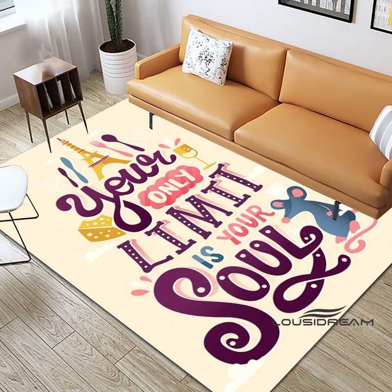 Cartoon Ratatouille Print Rug, Non-slip Kitchen Mat, Outdoor Rug, Home Bedroom Decoration, Yoga Mat, Birthday Gift. 60x90cm
Cartoon Ratatouille Print Rug, Non-slip Kitchen Mat, Outdoor Rug, Home Bedroom Decoration, Yoga Mat, Birthday Gift. 60x90cm